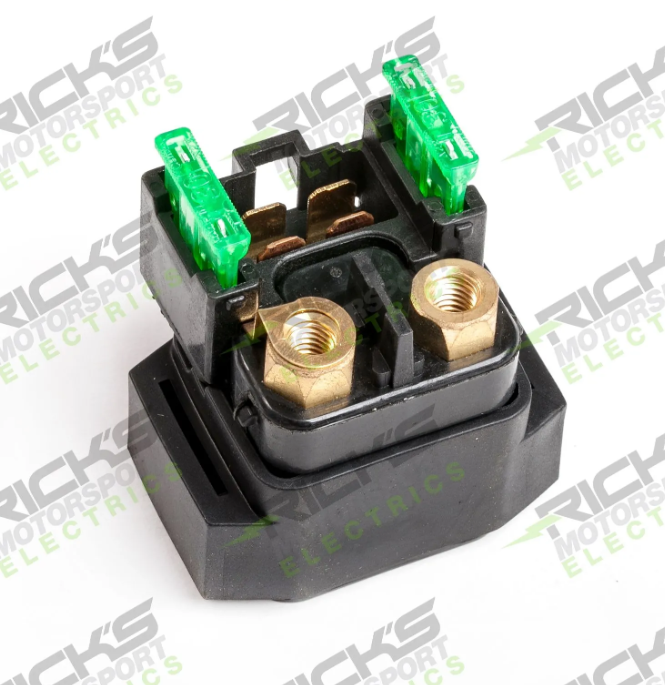 Rick's Motorsports Electrics Universal Starter Solenoid Switch for Yamaha FZ-6R '09-17, V-Max '85-20, YZF-R1 '96-20 Rick's Motorsports Electrics Universal Starter Solenoid Switch for Yamaha FZ-6R '09-17, V-Max '85-20, YZF-R1 '96-20
